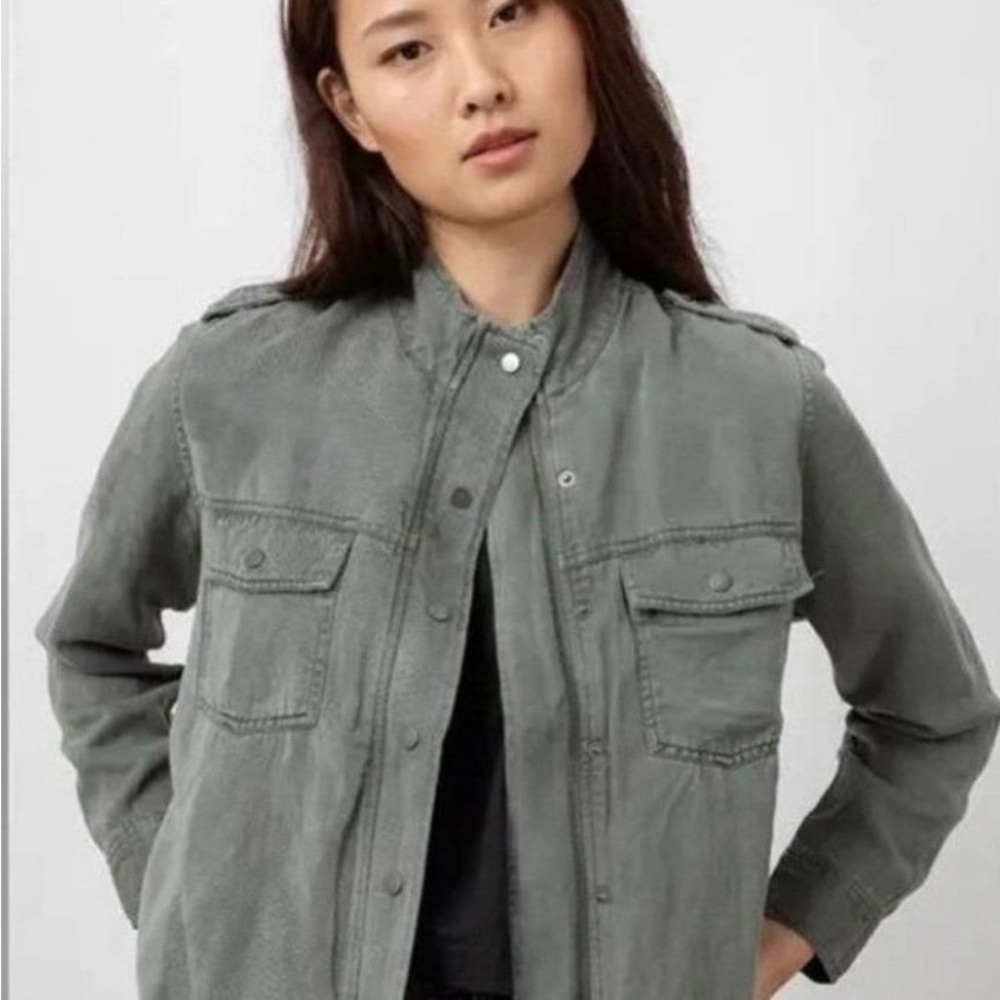 Women's Green Rails Utility Jacket 0138